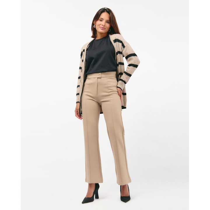 Pantalón Mujer Lirio Beige
