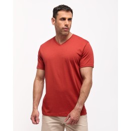 Polo Hombre Antonio Core Rojo Ladrillo