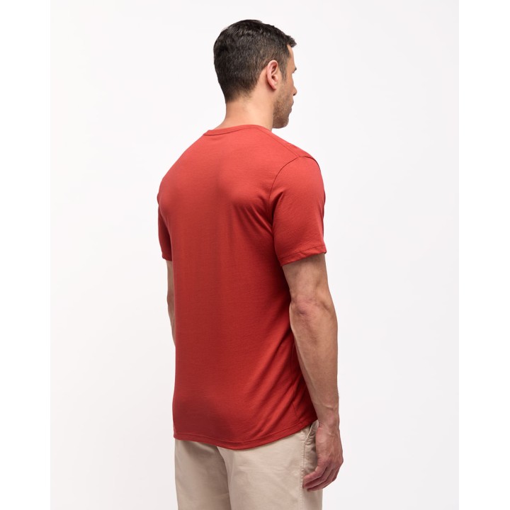 Polo Hombre Antonio Core Rojo Ladrillo
