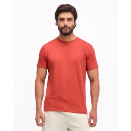 Polo Hombre José Core Rojo Ladrillo