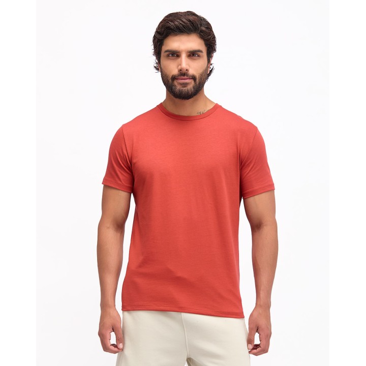 Polo Hombre José Core Rojo Ladrillo