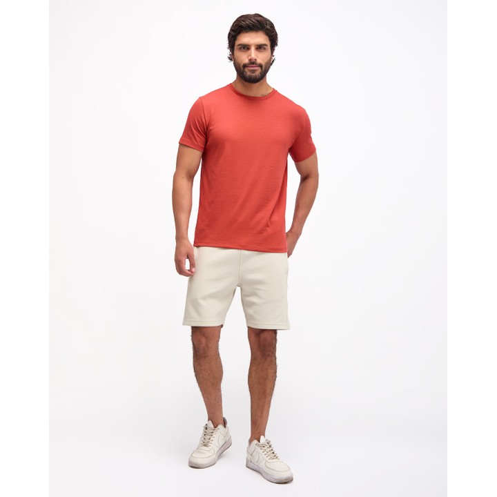 Polo Hombre José Core Rojo Ladrillo