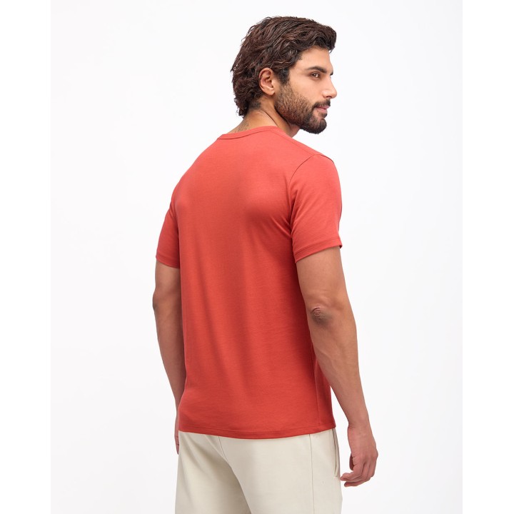 Polo Hombre José Core Rojo Ladrillo
