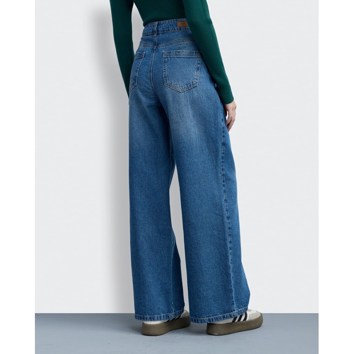 Jean Mujer Zara Total Bleach