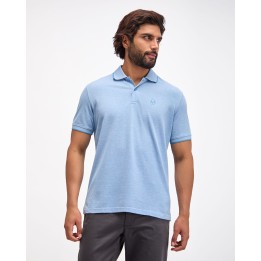 Polo Cuello Camisa Hombre Ashyto Acero Lago