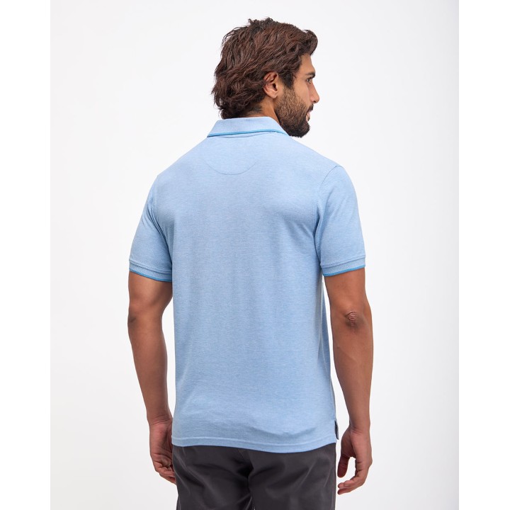 Polo Cuello Camisa Hombre Ashyto Acero Lago