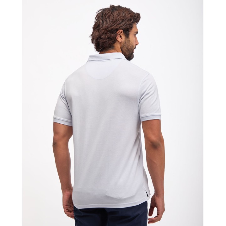 Polo Cuello Camisa Hombre Renato Celeste Claro