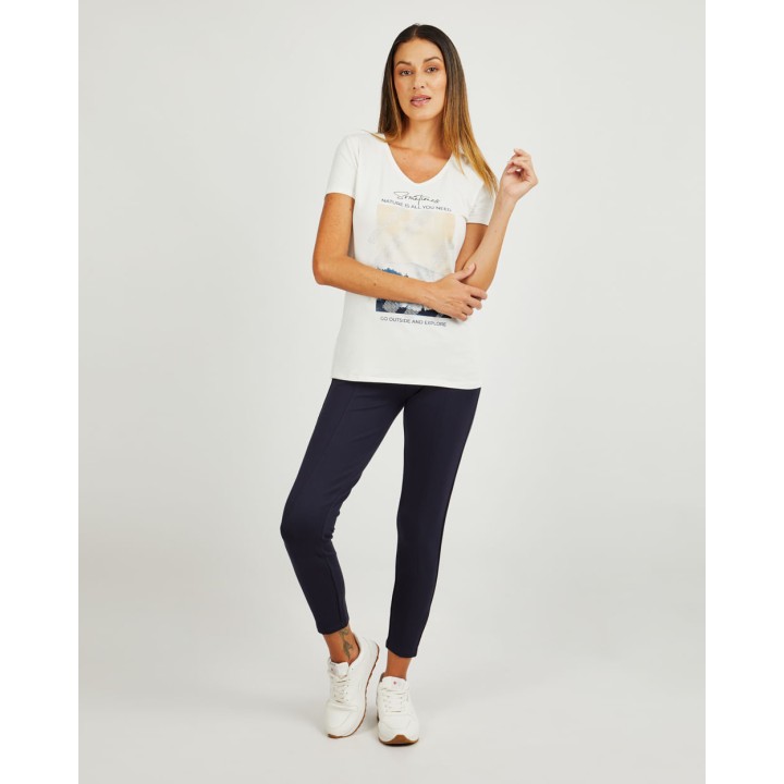 Jegging Mujer Taty Azul Náutico