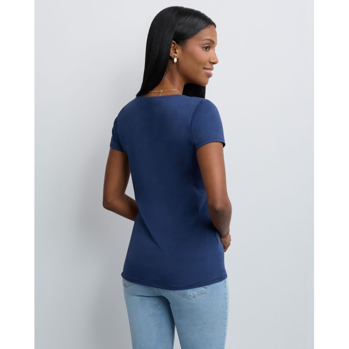 Polo Mujer Dora Core Azul Atlantico