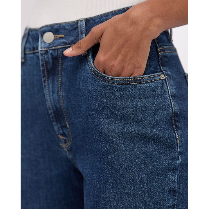 Jean Mujer Laura Azul Medio