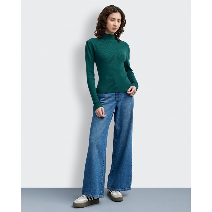 Jean Mujer Zara Total Bleach