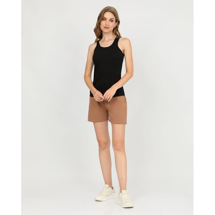 Top Mujer Mey Core Negro