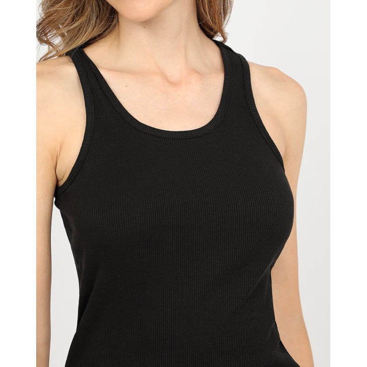 Top Mujer Mey Core Negro