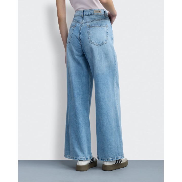 Jean Mujer Zara Total Sky