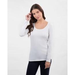 Polo Mujer Maricielo Core Blanco
