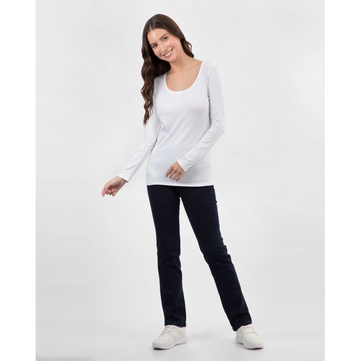 Polo Mujer Maricielo Core Blanco