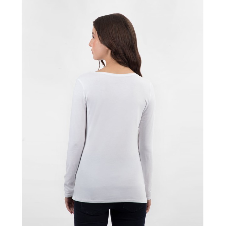 Polo Mujer Maricielo Core Blanco