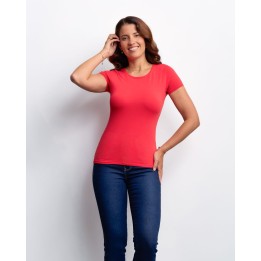Polo Mujer Dévora Core Rojo