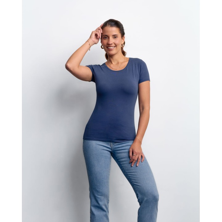 Polo Mujer Dévora Core Azul Atlántico
