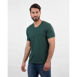 Polo Hombre César Core Verde Esmeralda