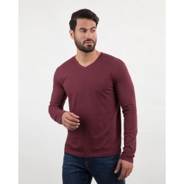 Polo Hombre Toño Core Guinda Sombra