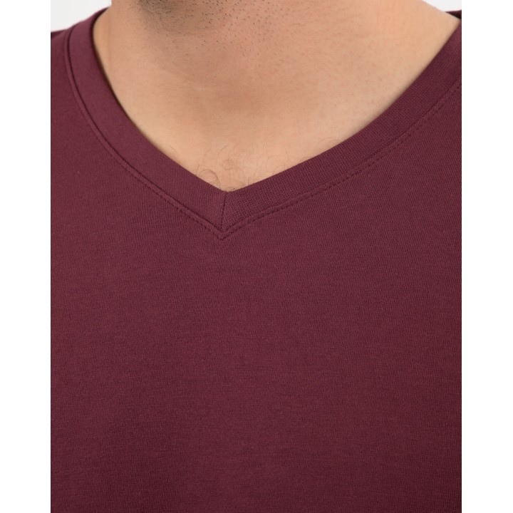 Polo Hombre Toño Core Guinda Sombra