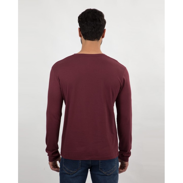 Polo Hombre Toño Core Guinda Sombra