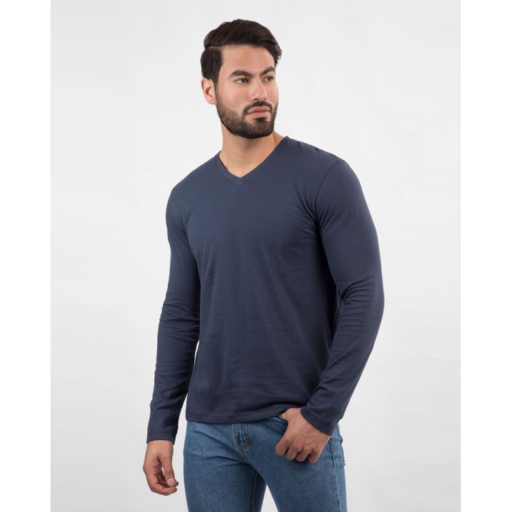 Polo Hombre Toño Core Azul Oxford