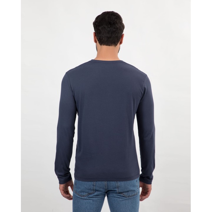 Polo Hombre Toño Core Azul Oxford