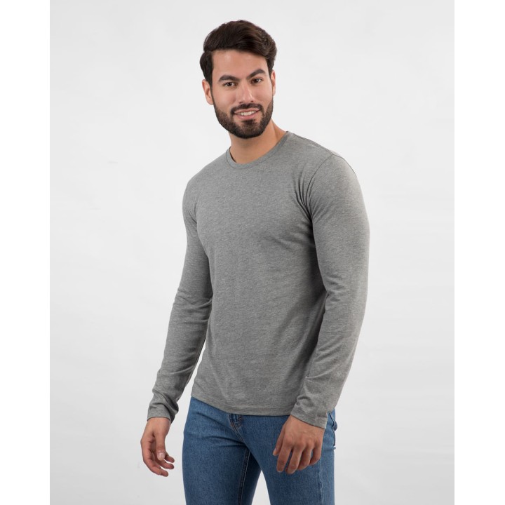 Polo Hombre Pepe Core Plomo Melange