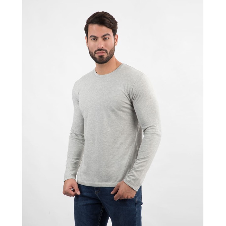 Polo Hombre Pepe Core Gris Fit Poly
