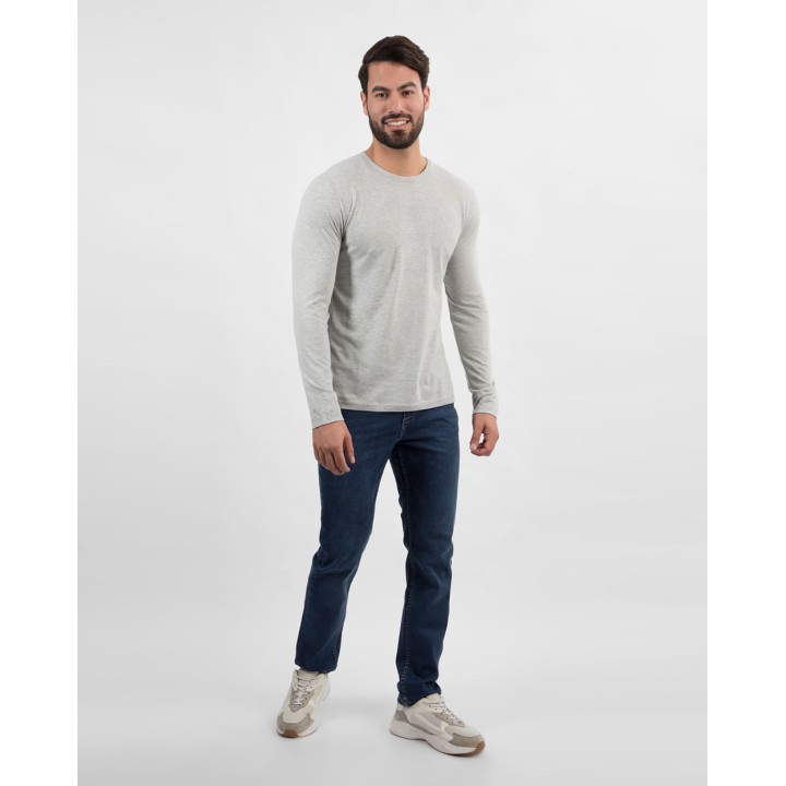 Polo Hombre Pepe Core Gris Fit Poly