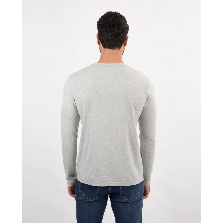 Polo Hombre Pepe Core Gris Fit Poly