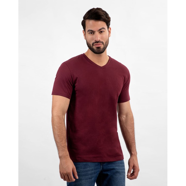 Polo Hombre Antonio Core Guinda Sombra