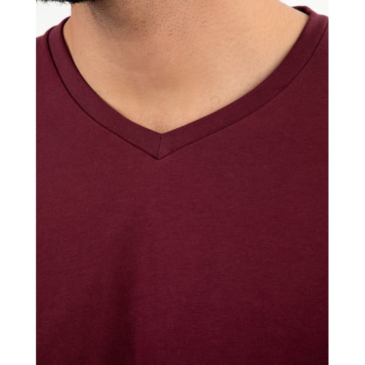 Polo Hombre Antonio Core Guinda Sombra
