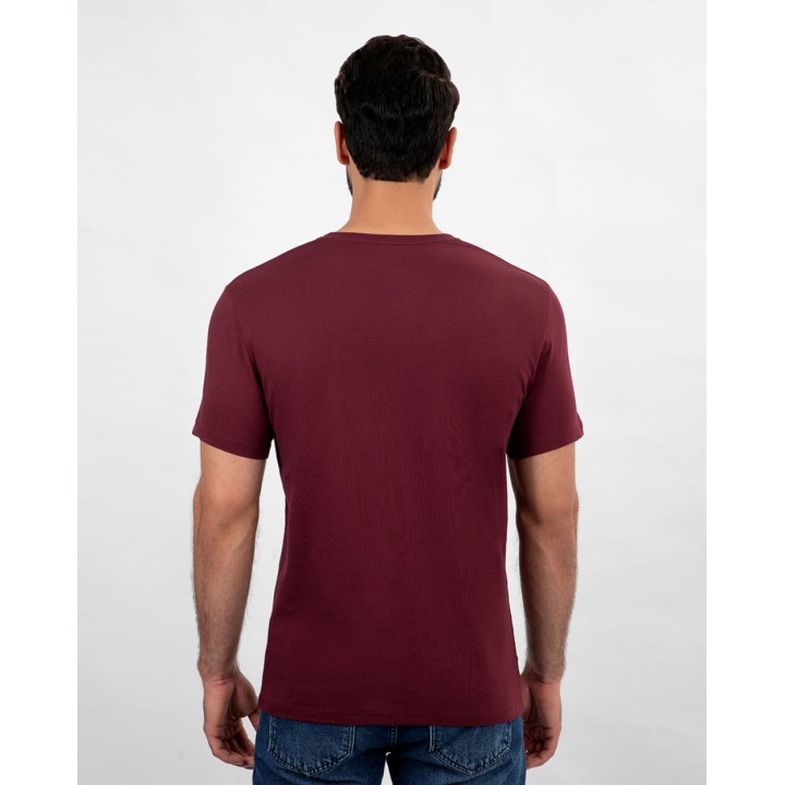 Polo Hombre Antonio Core Guinda Sombra