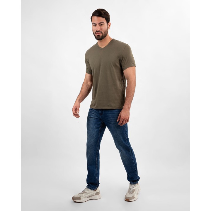 Polo Hombre Antonio Core Verde Militar