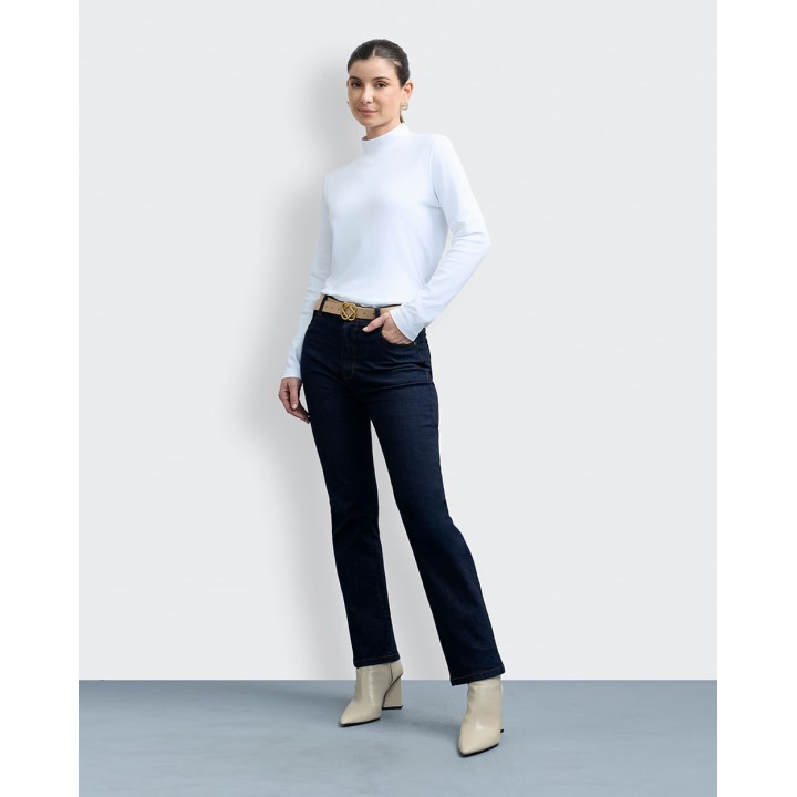 Polo Mujer Isabela Blanco Optico