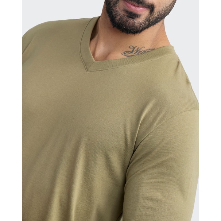 Polo Hombre Toño Core Verde Safari