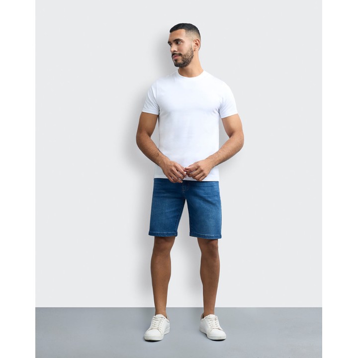 Bermuda Denim Hombre Konnor Medium Wash