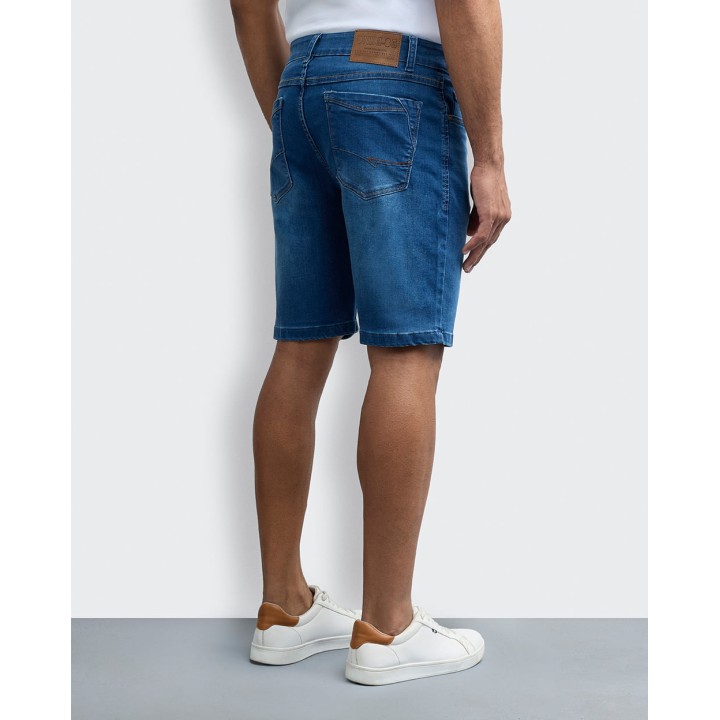 Bermuda Denim Hombre Konnor Medium Wash