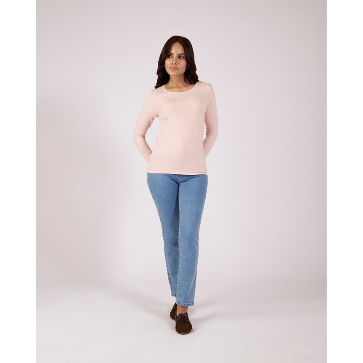 Polo Mujer Maricielo Core Rosado Strawberry