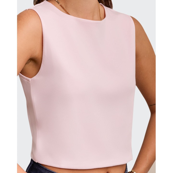 Top Mujer Xio Rosado Agua