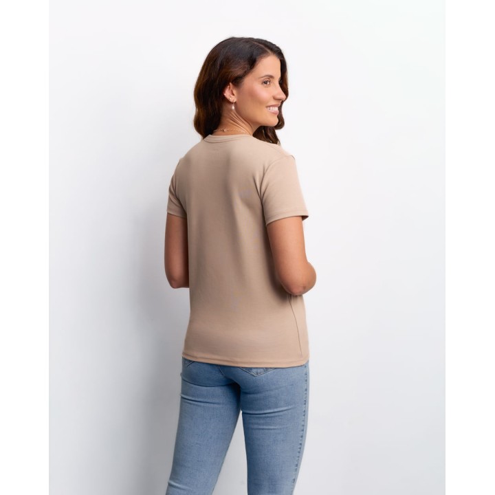 Polo Mujer Isaura Beige Oscuro