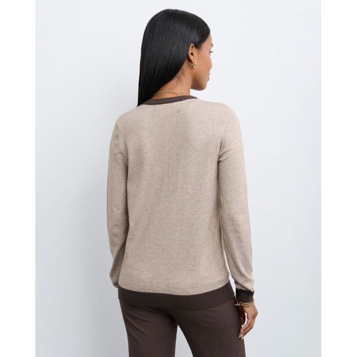Chompa Mujer Karol Beige