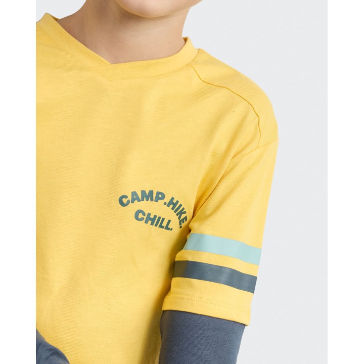 Polo Niño Renato Amarillo Aspen