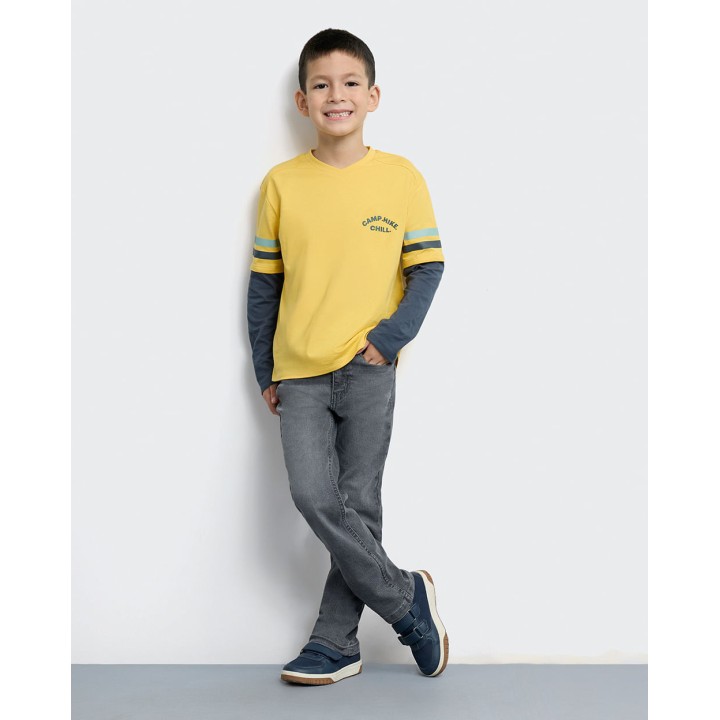 Polo Niño Renato Amarillo Aspen