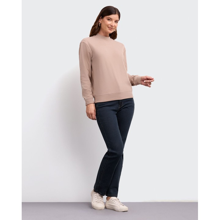 Polera Mujer Caro Beige Oscuro
