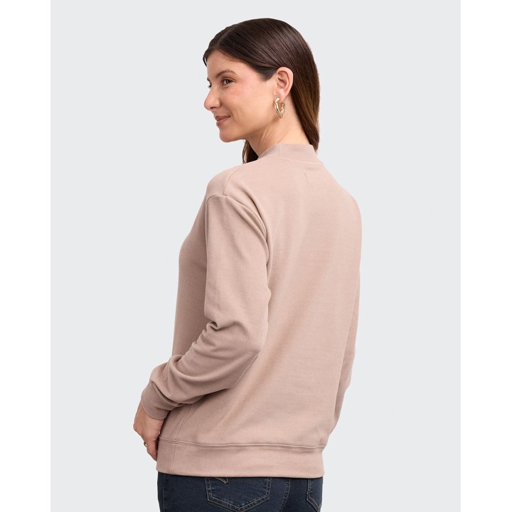 Polera Mujer Caro Beige Oscuro