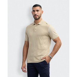Polo Cuello Camisa Hombre Paul Beige Safari